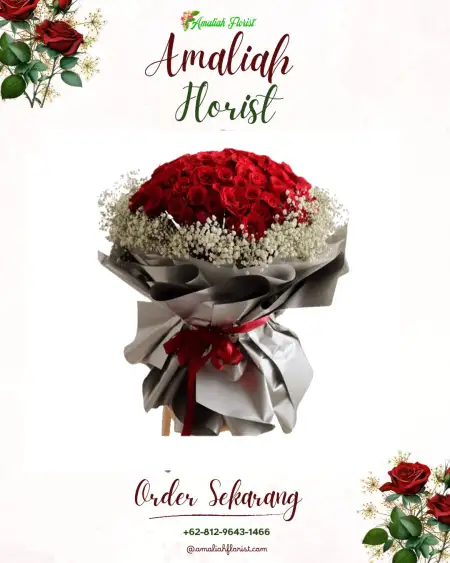 Buket Bunga Air Kati